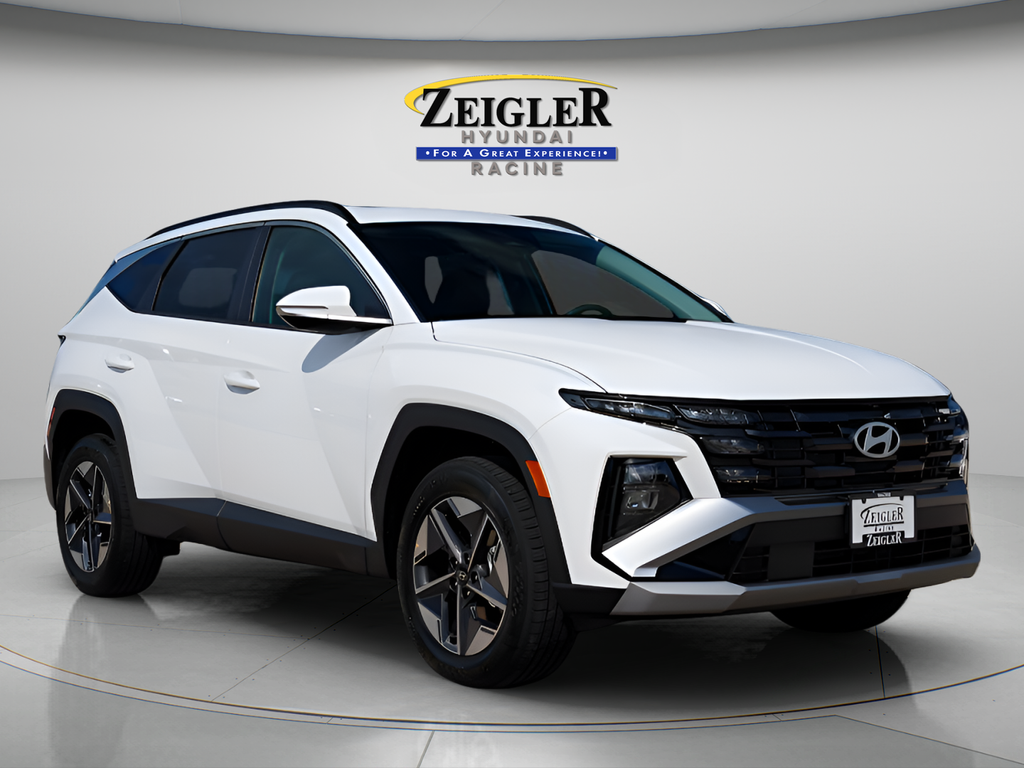 White Pearl 2026 Hyundai Tucson SUV / Crossover All-Wheel Drive 8-Speed Automatic