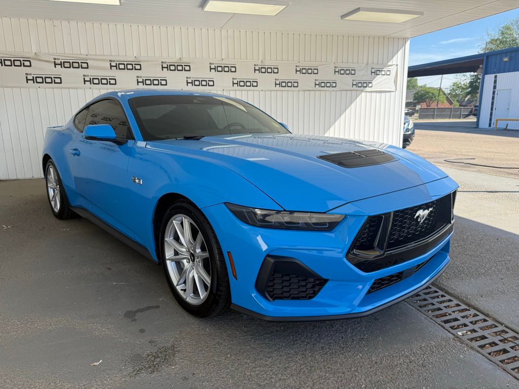 Grabber Blue Metallic 2025 Ford Mustang GT Premium Fastback RWD Coupe Rear-Wheel Drive Automatic
