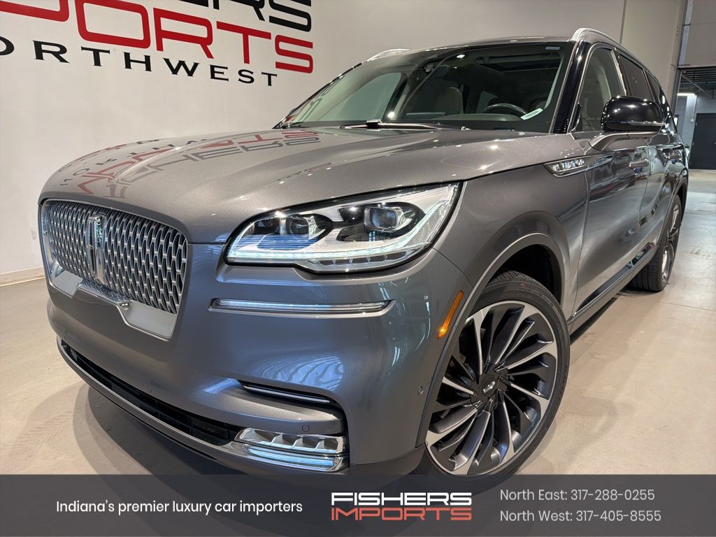 Silver 2021 Lincoln Aviator Reserve AWD SUV / Crossover All-Wheel Drive Automatic