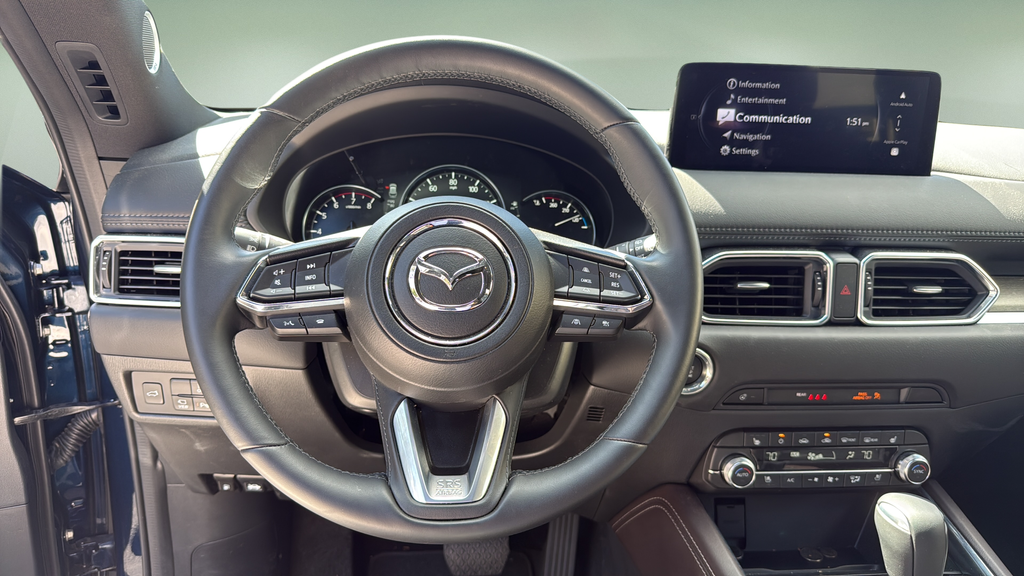 2025 Mazda CX-5 2.5 Turbo Signature Blue at Sutliff Volkswagen