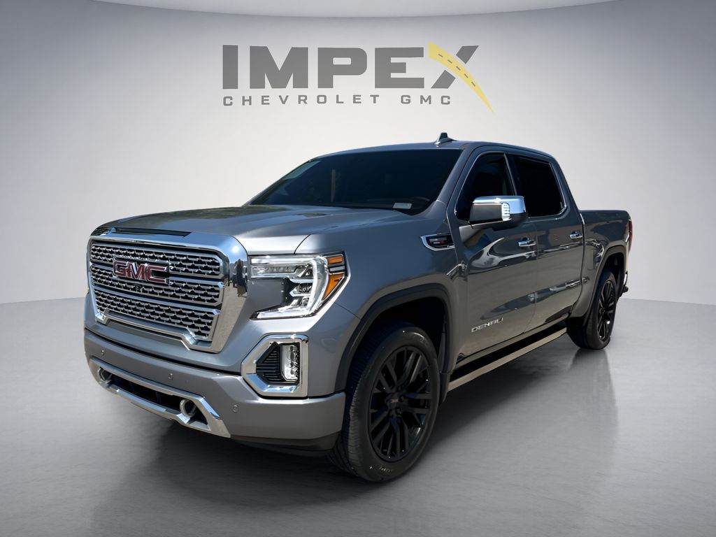 Gray (Satin Steel Metallic) 2021 GMC Sierra 1500 Pickup Truck Four-Wheel Drive Automatic