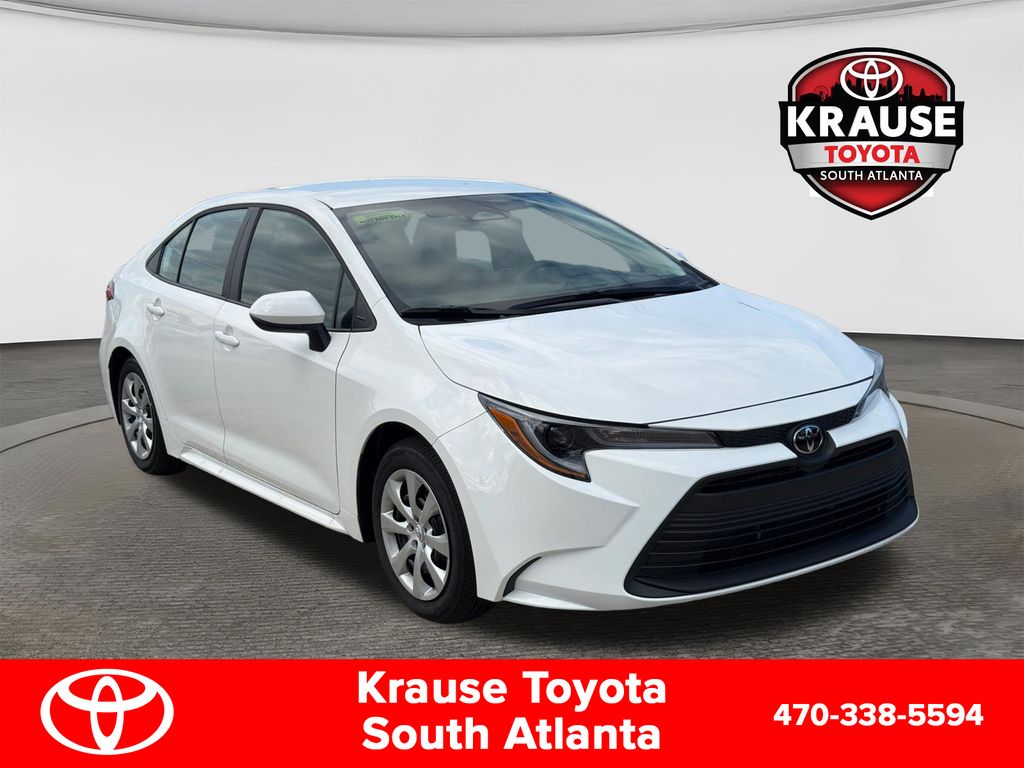 Ice 2026 Toyota Corolla Sedan Front-Wheel Drive Continuously Variable Transmission
