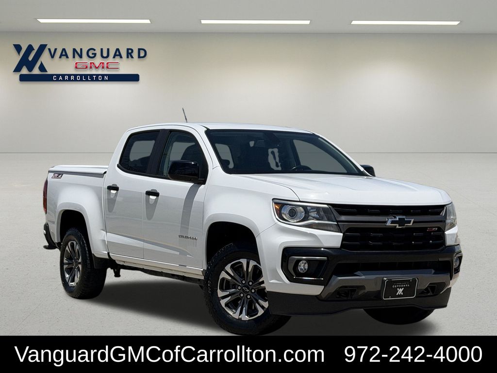 Summit White 2021 Chevrolet Colorado Pickup Truck 4X2 8-Speed Automatic