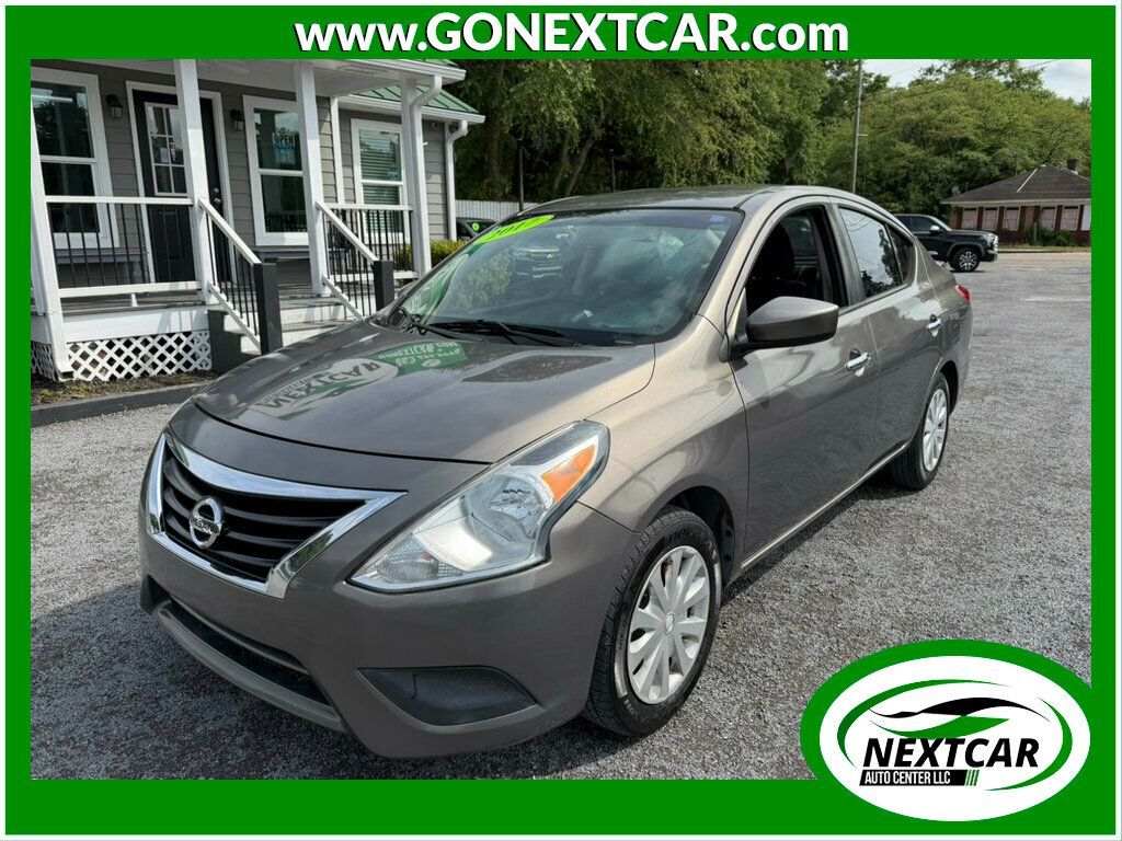 Titanium 2017 Nissan Versa SV Sedan Front-Wheel Drive Continuously Variable Transmission
