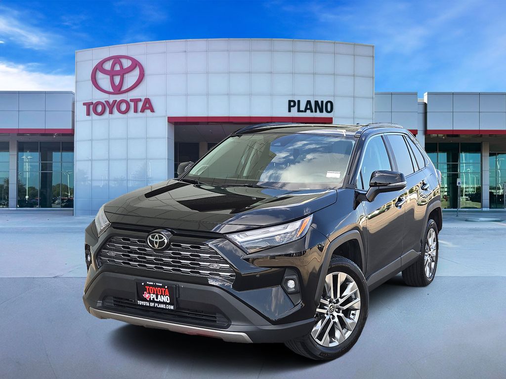 Midnight Black Metallic 2022 Toyota RAV4 SUV / Crossover Front-Wheel Drive 8-Speed Automatic
