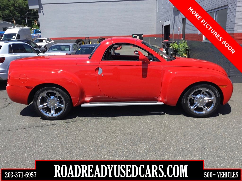Redline Red 2005 Chevrolet SSR Convertible Rear-Wheel Drive 4-Speed Automatic Overdrive