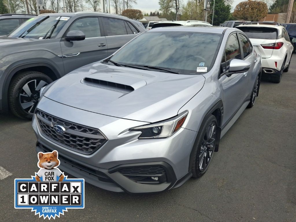 Ice Silver Metallic 2024 Subaru WRX Limited AWD Sedan All-Wheel Drive 6-Speed Manual