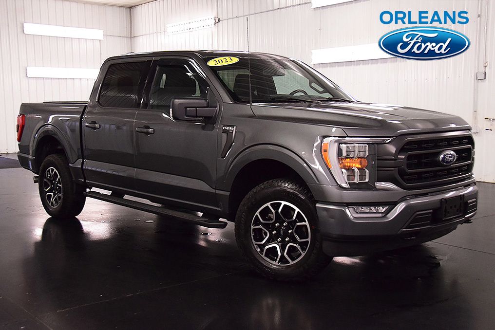 Carbonized Gray Metallic 2023 Ford F-150 Pickup Truck Four-Wheel Drive Automatic