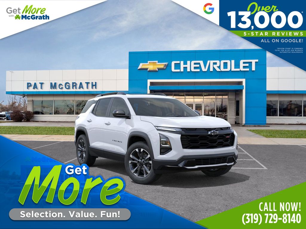 Polar White Tricoat 2026 Chevrolet Equinox RS AWD SUV / Crossover Four-Wheel Drive 8-Speed Automatic