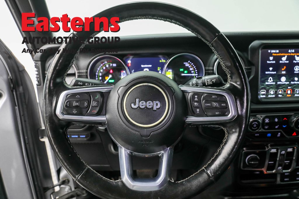Used 2021 Silver Jeep Unlimited Sahara 4xe image 10