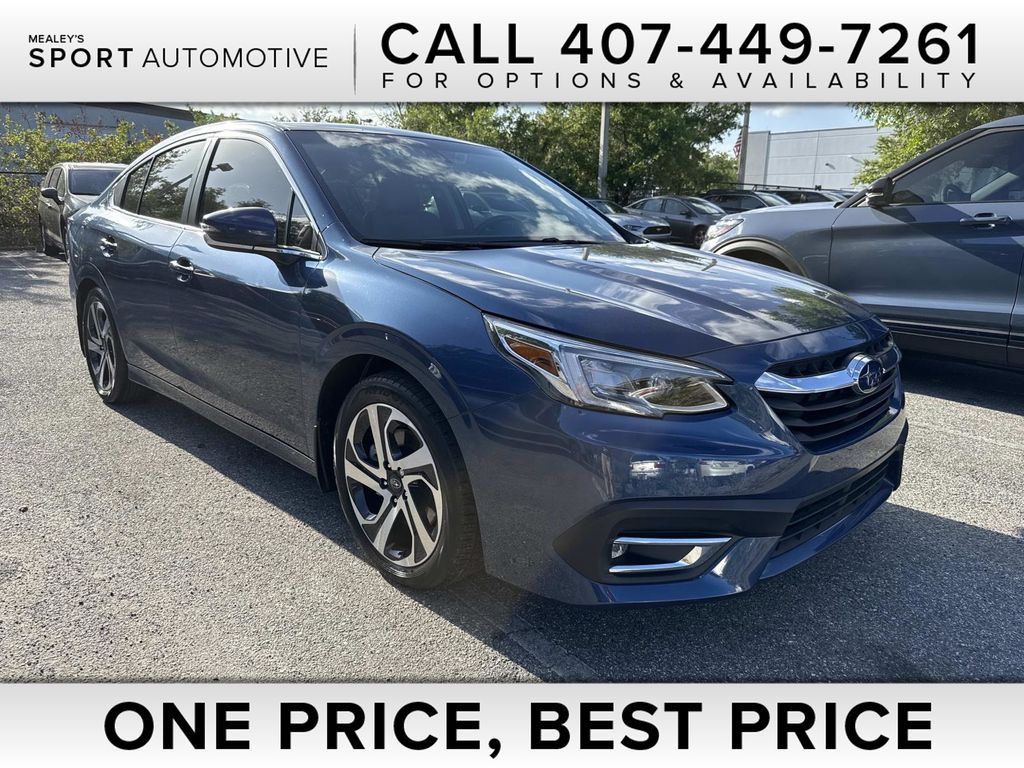 Abyss Blue Pearl 2022 Subaru Legacy Limited AWD Sedan All-Wheel Drive Continuously Variable Transmission