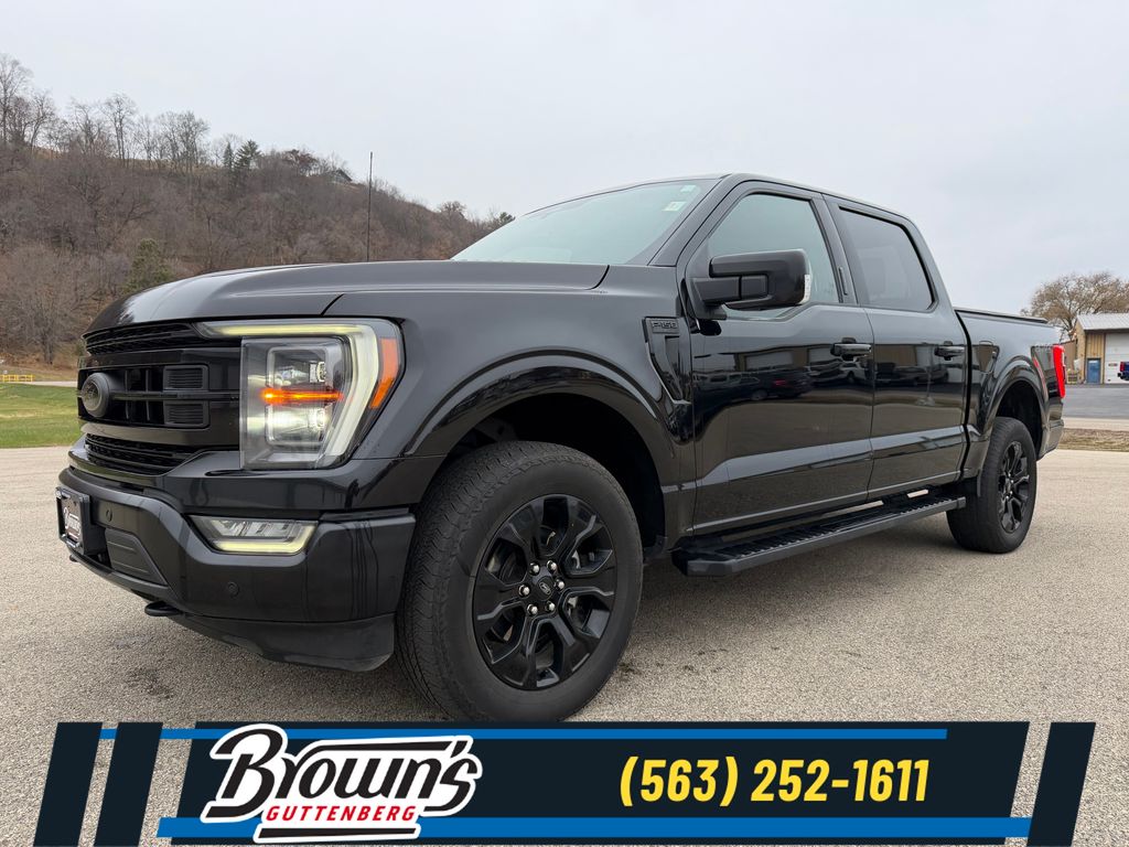 Agate Black Metallic 2023 Ford F-150 Pickup Truck Four-Wheel Drive Automatic