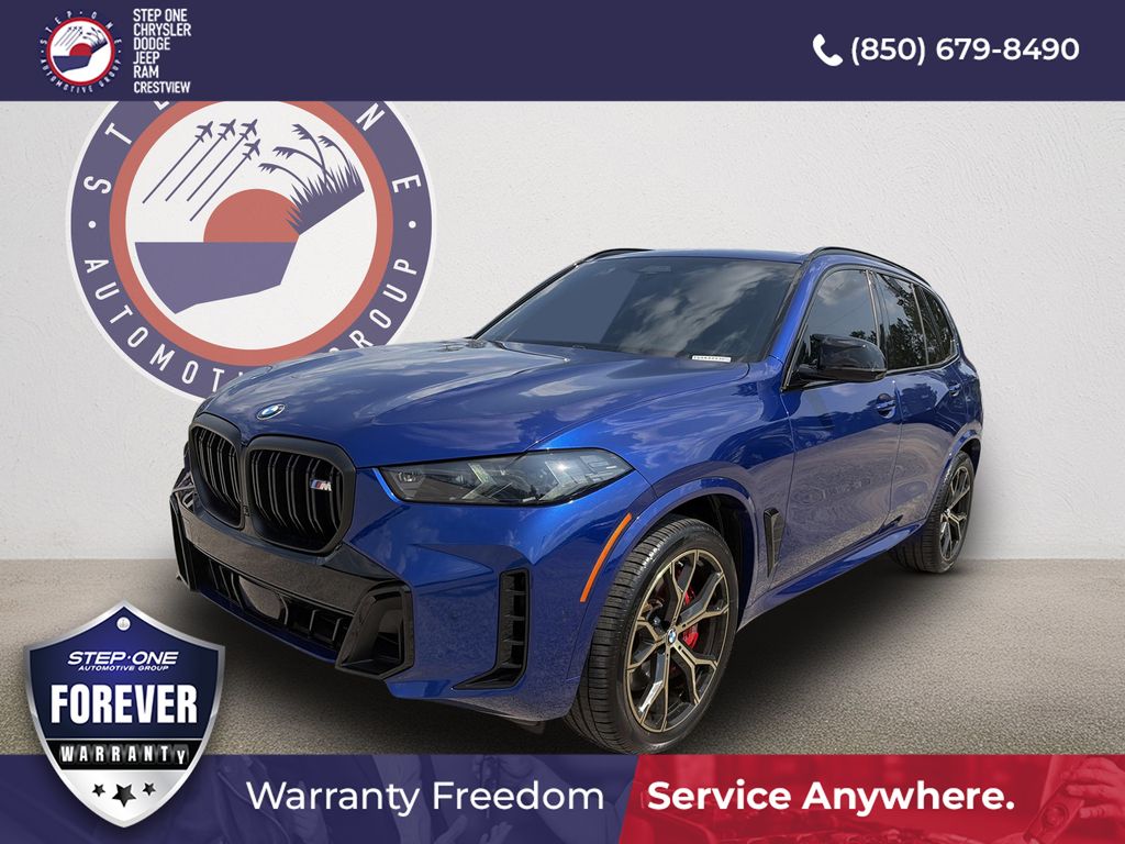 Marina Bay Blue Metallic 2025 BMW X5 SUV / Crossover All-Wheel Drive 8-Speed Automatic