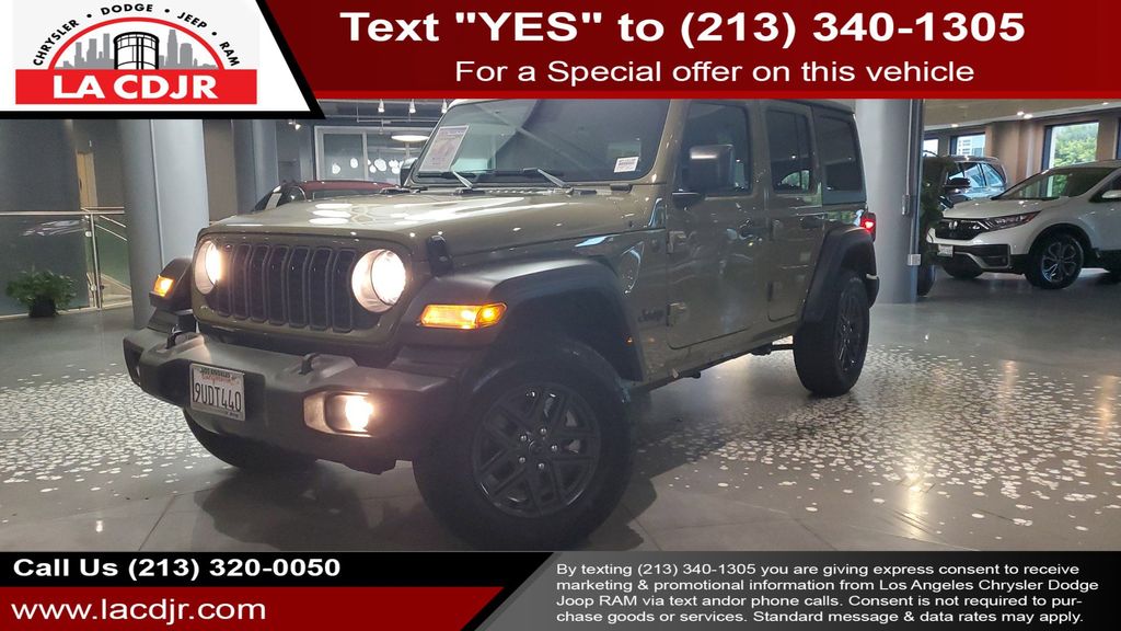 41 2025 Jeep Wrangler Sport S 4-Door 4WD SUV / Crossover Four-Wheel Drive 8-Speed Automatic