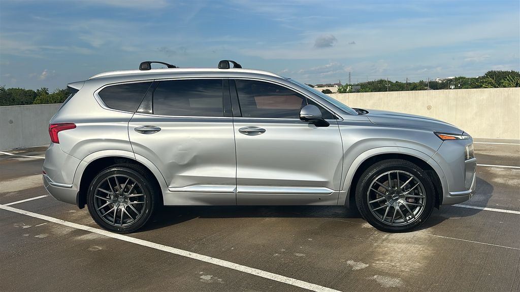 2022 Hyundai Santa Fe Calligraphy Silver at DeMontrond Automotive Group