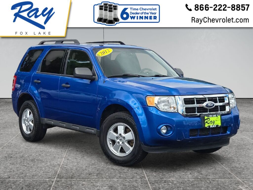 Blue Flame Metallic 2012 Ford Escape SUV / Crossover Front-Wheel Drive 6-Speed Automatic