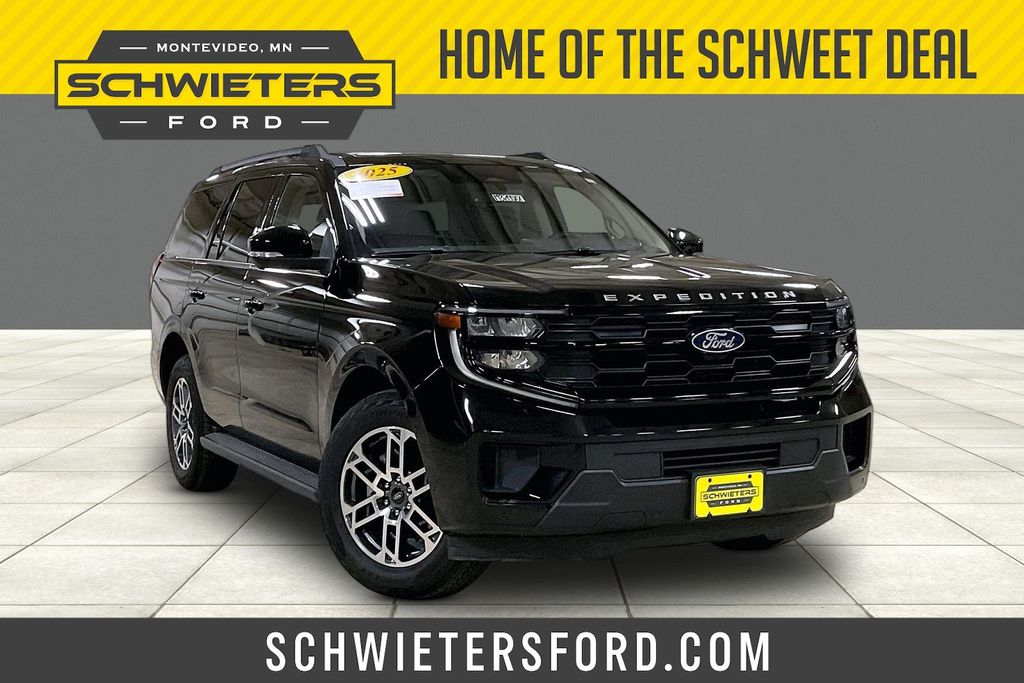 Black Metallic 2025 Ford Expedition SUV / Crossover Four-Wheel Drive Automatic