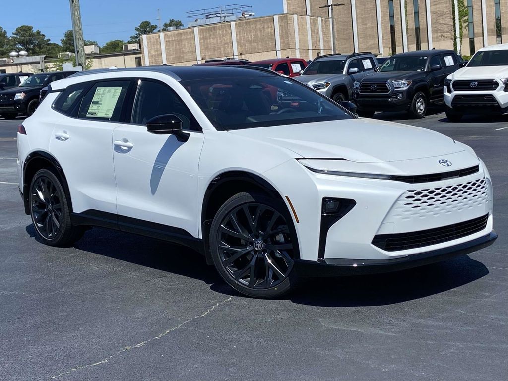 White 2026 Toyota Crown Signia Limited AWD SUV / Crossover All-Wheel Drive Continuously Variable Transmission