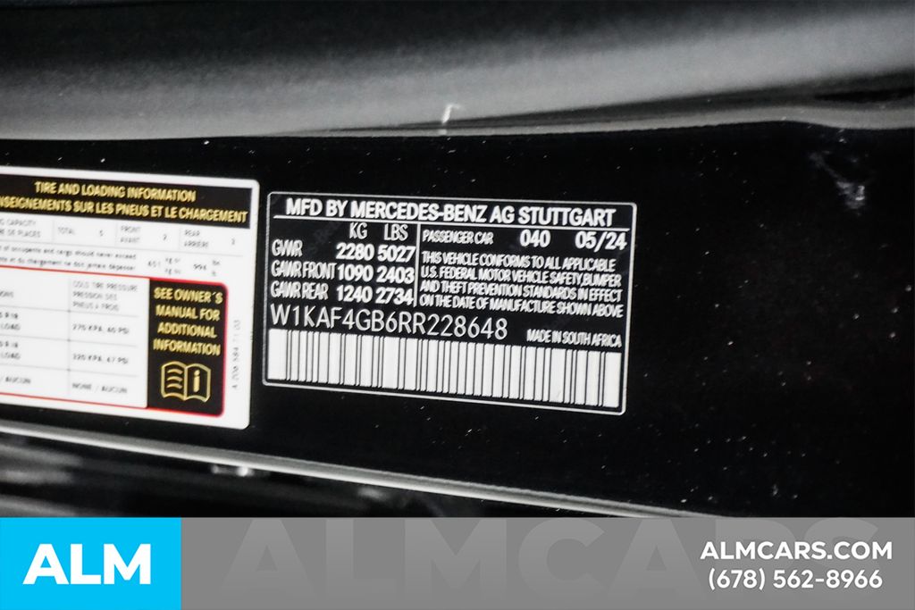 Used 2024 Black Mercedes-Benz C 300 image 58