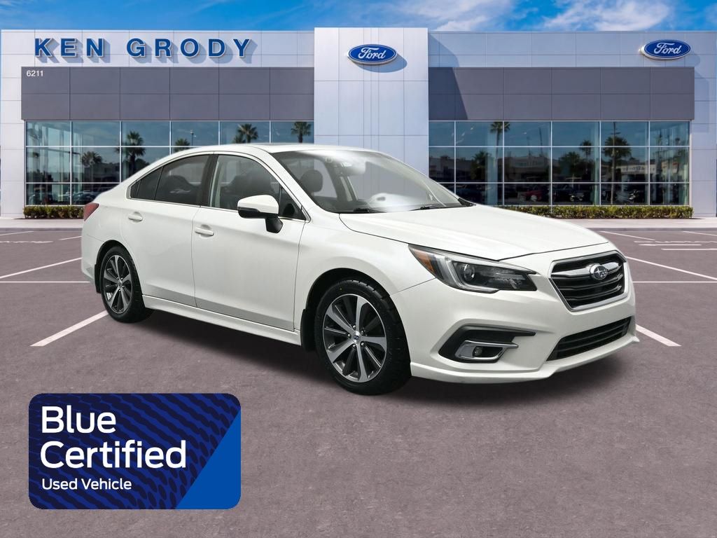 Crystal White Pearl 2018 Subaru Legacy Sedan All-Wheel Drive Continuously Variable Transmission
