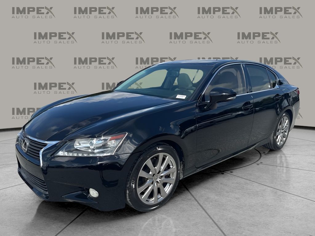 Black (Obsidian) 2015 Lexus GS Sedan Rear-Wheel Drive 8-Speed Automatic