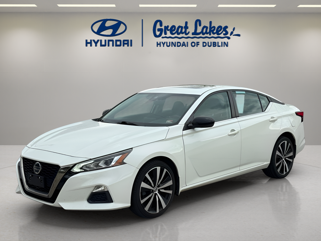 Pearl White Tricoat 2020 Nissan Altima 2.5 SR AWD Sedan All-Wheel Drive Continuously Variable Transmission