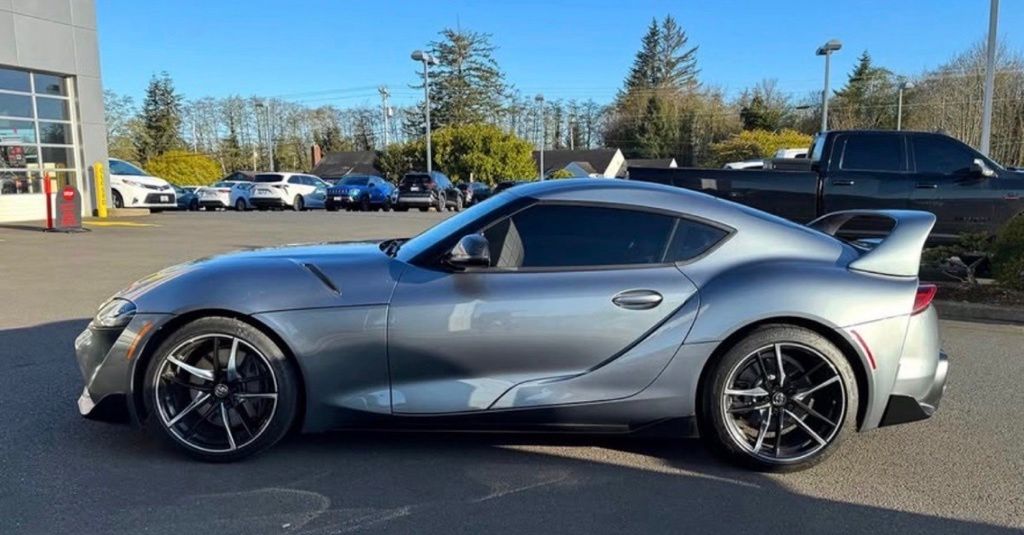 Turbulence Gray 2021 Toyota Supra Coupe Rear-Wheel Drive 8-Speed Automatic