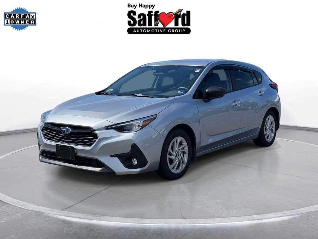 Ice Silver Metallic 2025 Subaru Impreza Wagon All-Wheel Drive Continuously Variable Transmission