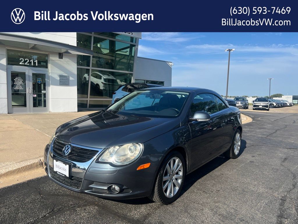 Island Gray 2007 Volkswagen Eos Convertible Front-Wheel Drive 6-Speed Dual Clutch