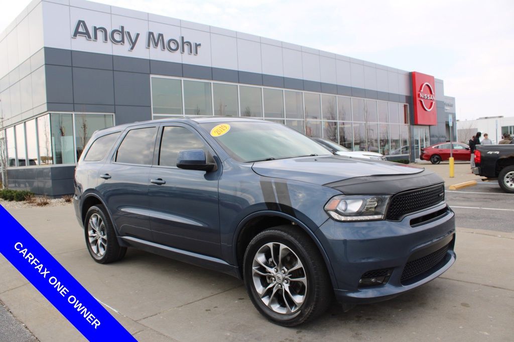 Reactor Blue Pearlcoat 2019 Dodge Durango GT AWD SUV / Crossover All-Wheel Drive 8-Speed Automatic