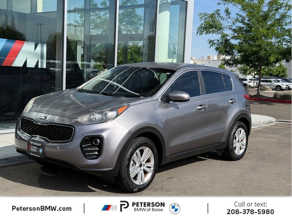 Mineral Silver 2017 Kia Sportage SUV / Crossover All-Wheel Drive 6-Speed Automatic