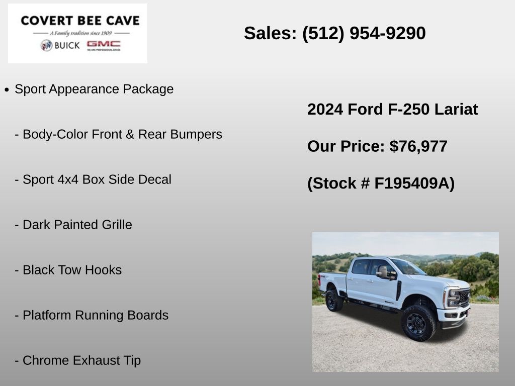 Used Car 2024 Ford F-250sd  Lariat For Sale Under $80,000 In Austin, Texas