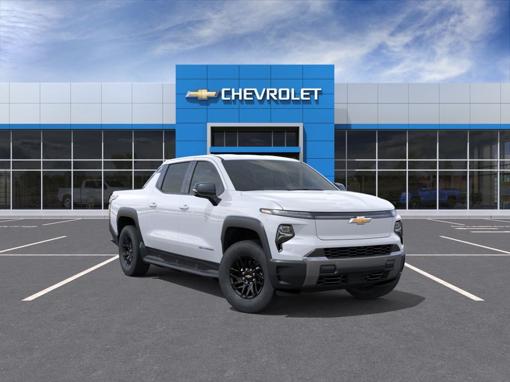 Summit White 2026 Chevrolet Silverado EV Pickup Truck All-Wheel Drive 1-Speed Automatic