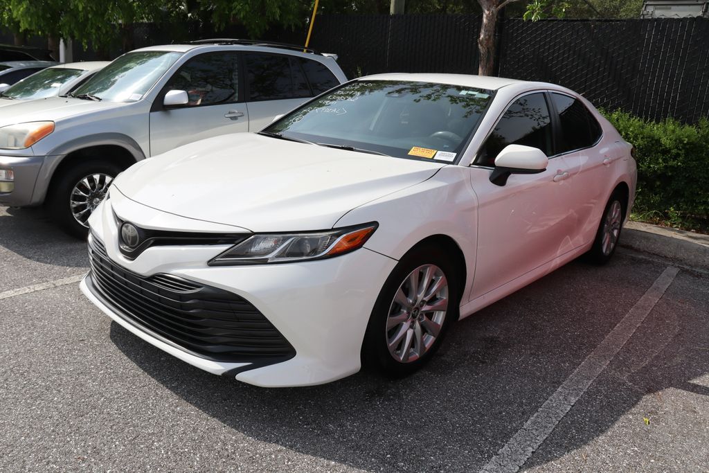 2019 Toyota Camry LE Hero Image