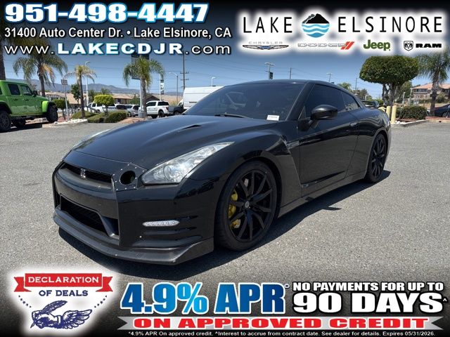 Jet Black Pearl 2014 Nissan GT-R Premium Coupe All-Wheel Drive 6-Speed Automatic