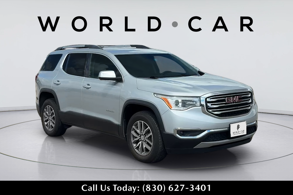 Quicksilver Metallic 2019 GMC Acadia SLE-2 FWD SUV / Crossover Front-Wheel Drive 6-Speed Automatic