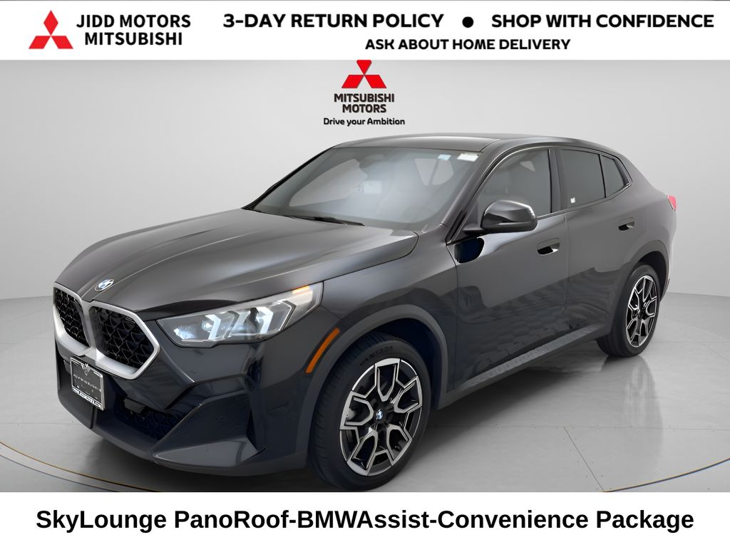 Black Sapphire Metallic 2025 BMW X2 SUV / Crossover All-Wheel Drive 7-Speed Automatic