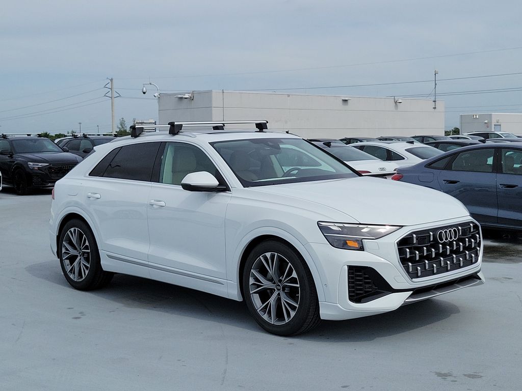 Glacier White Metallic 2026 Audi Q8 SUV / Crossover All-Wheel Drive 8-Speed Automatic