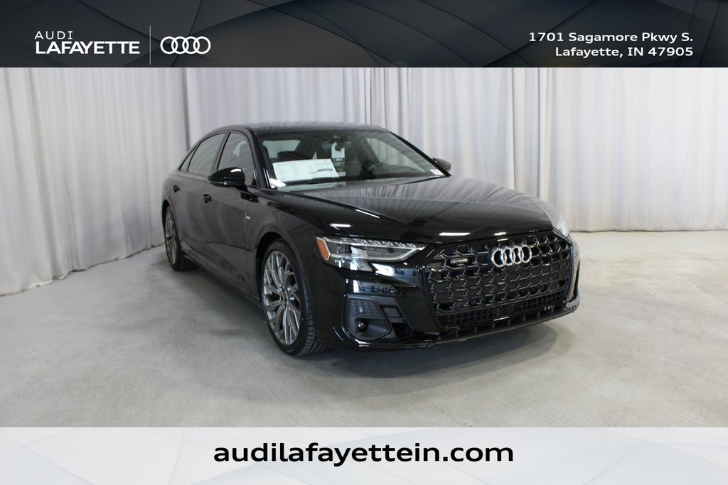Black 2026 Audi A8 Sedan All-Wheel Drive 8-Speed Automatic