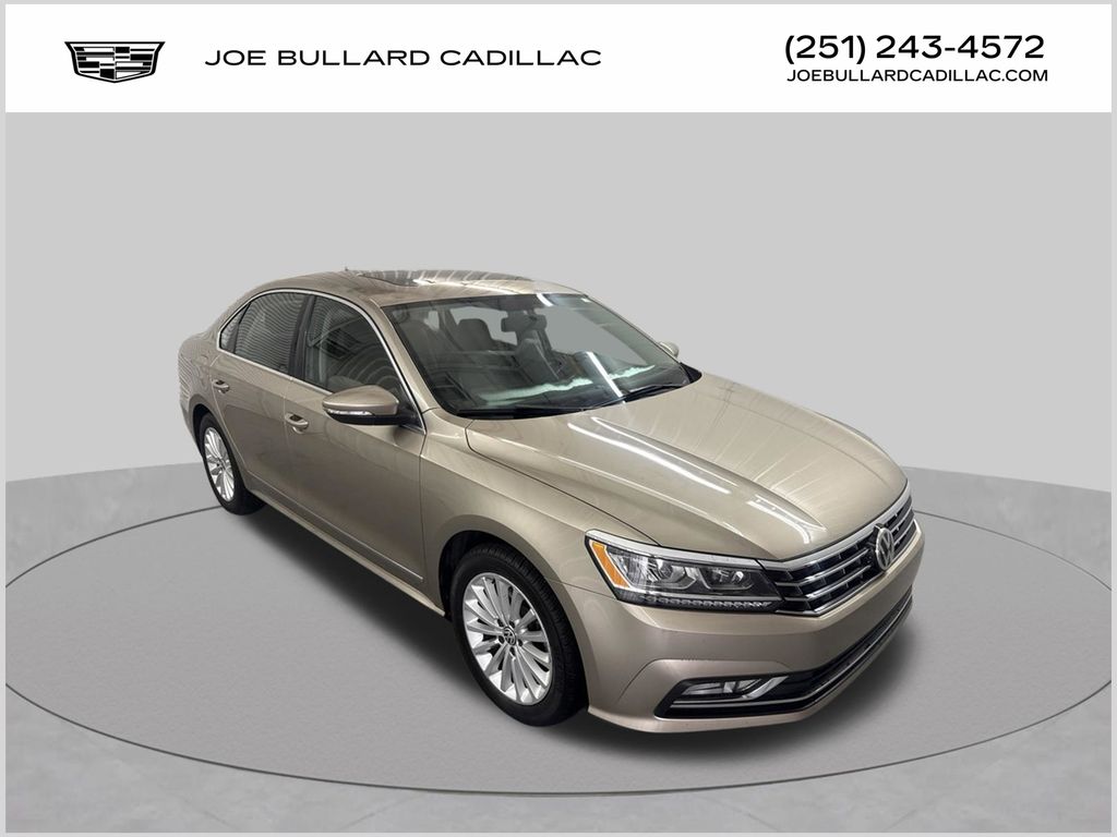 Brown (Titanium Beige) 2016 Volkswagen Passat Sedan Front-Wheel Drive 6-Speed Automatic