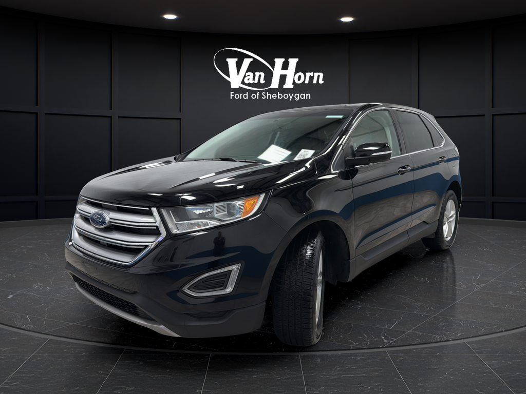 Used 2018 Shadow Black Ford SEL image 3