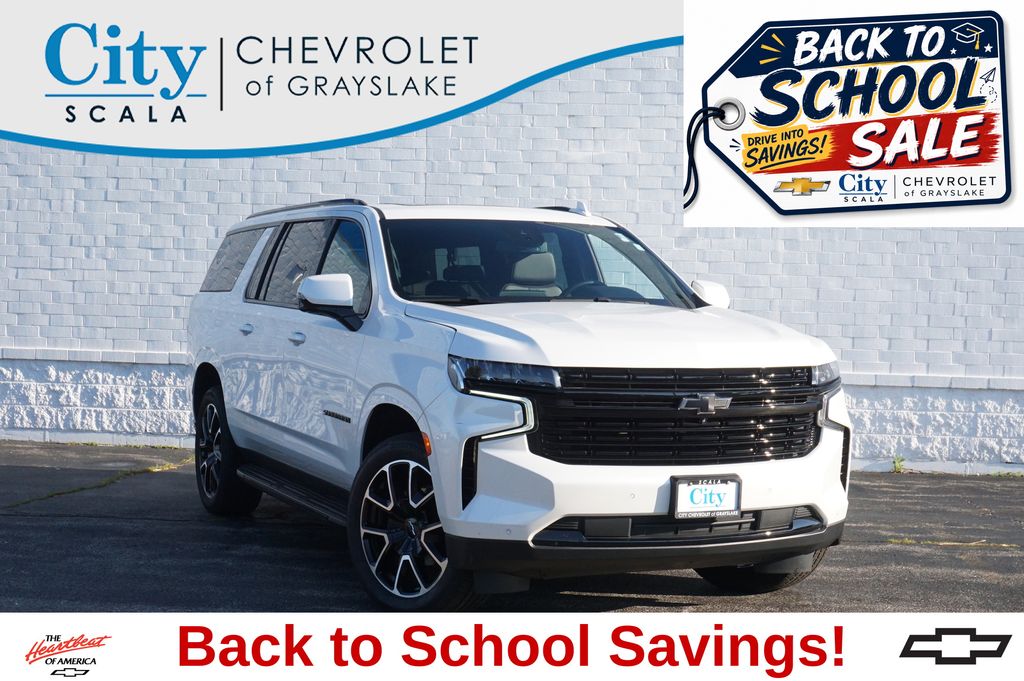 White (Iridescent Pearl Tricoat) 2024 Chevrolet Suburban SUV / Crossover Four-Wheel Drive