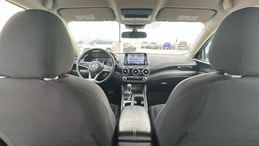 2025 Nissan Sentra SV Blue at South Houston Nissan
