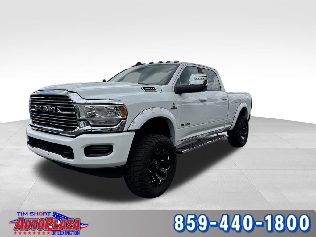 Bright White Clearcoat 2023 RAM 3500 Pickup Truck Four-Wheel Drive 6-Speed Automatic