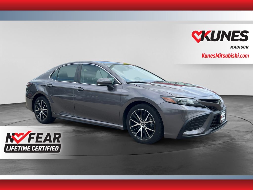 Predawn Gray Mica 2022 Toyota Camry Sedan All-Wheel Drive 8-Speed Automatic