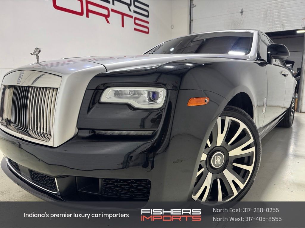 Diamond Black 2018 Rolls-Royce Ghost Sedan Rear-Wheel Drive 8-Speed Automatic
