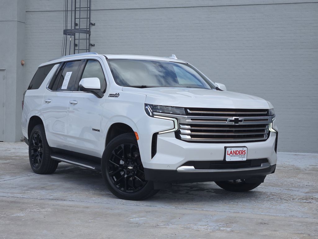 White 2022 Chevrolet Tahoe High Country 4WD SUV / Crossover Four-Wheel Drive Automatic