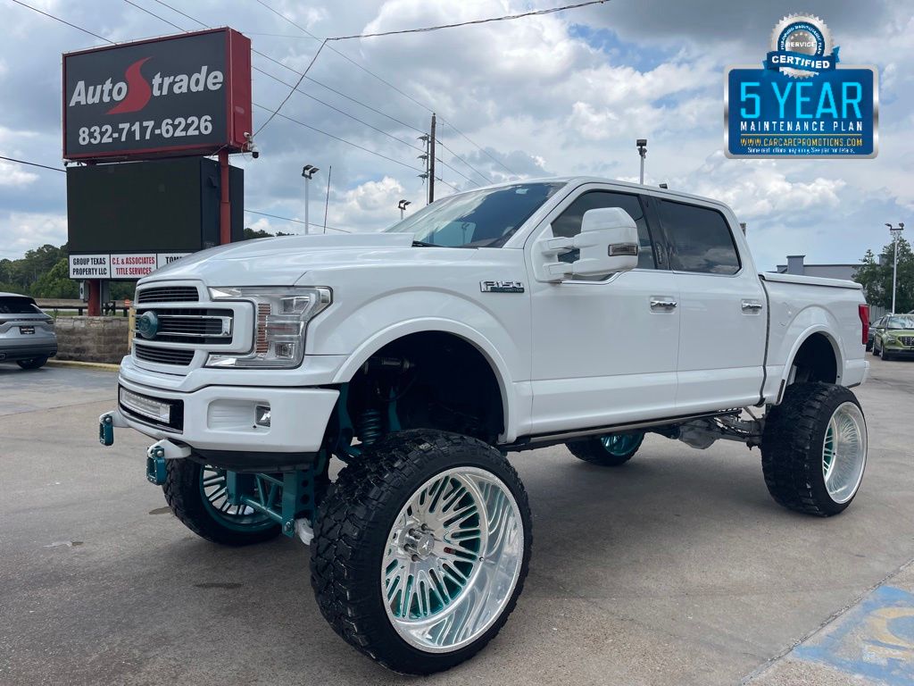 2015 Ford F-150 Lariat White at Baytown Hyundai