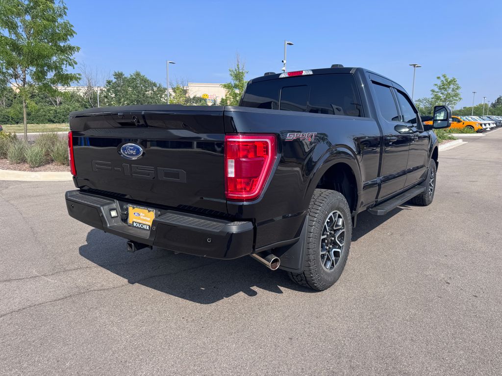 Certified Used 2023 Agate Black Metallic Ford XLT image 3