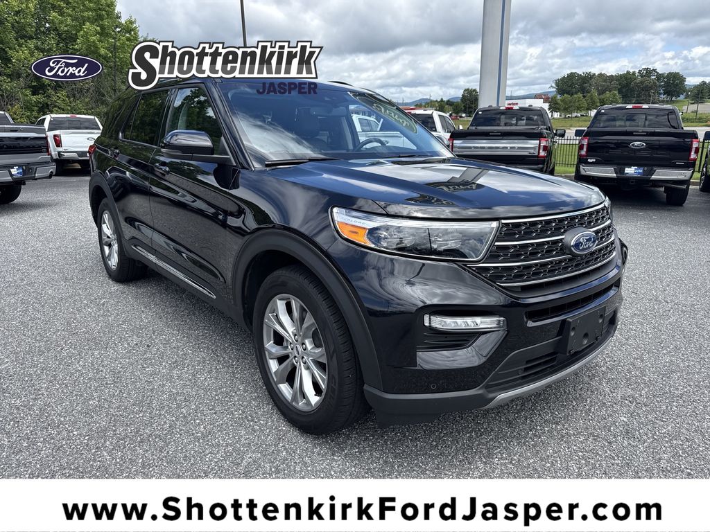 Agate Black Metallic 2024 Ford Explorer SUV / Crossover All-Wheel Drive Automatic